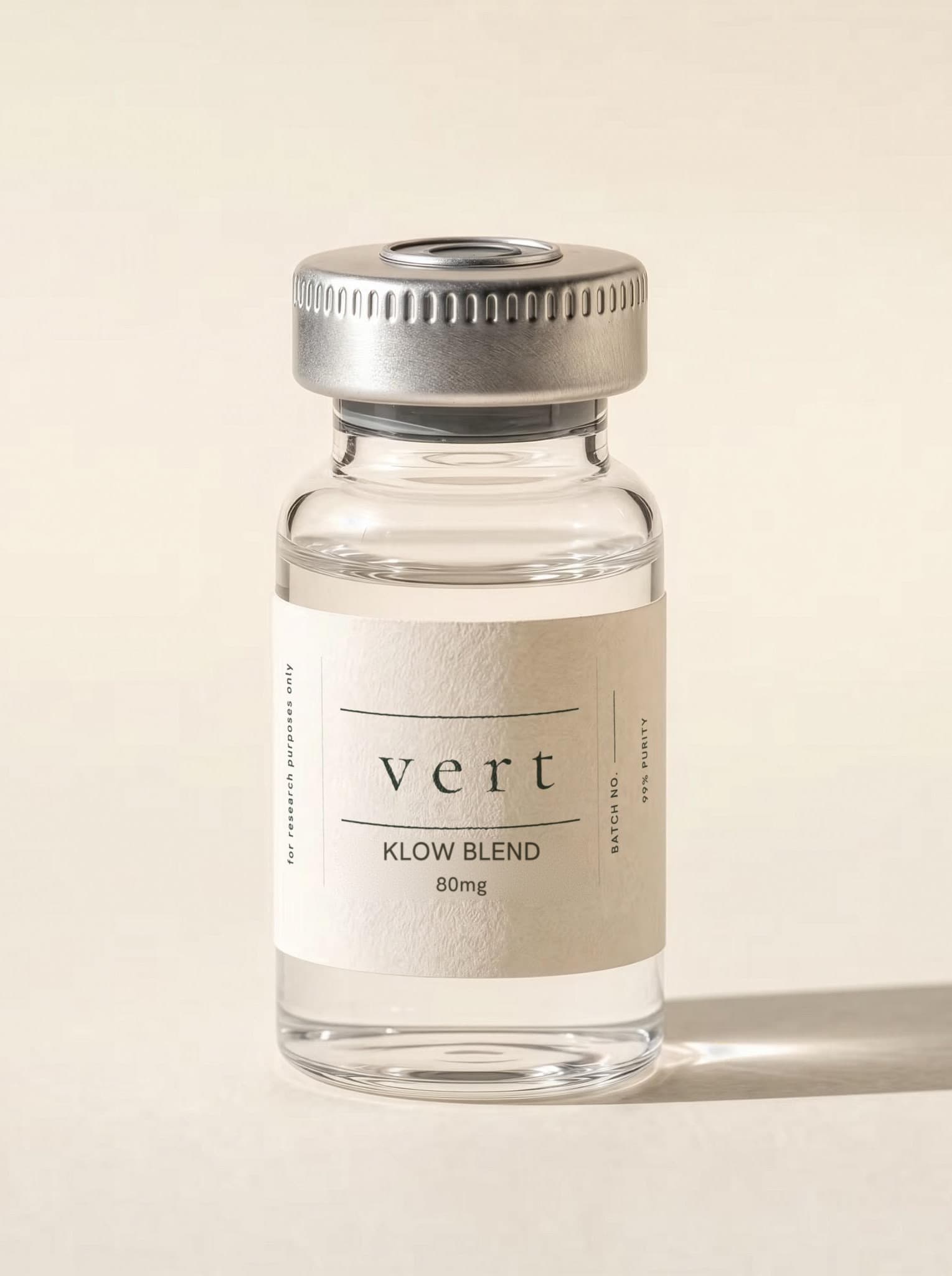 KLOW Blend research peptide vial